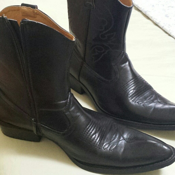 Closeout🔥Men's leather boots size 10 alfas - Picture 7 of 7